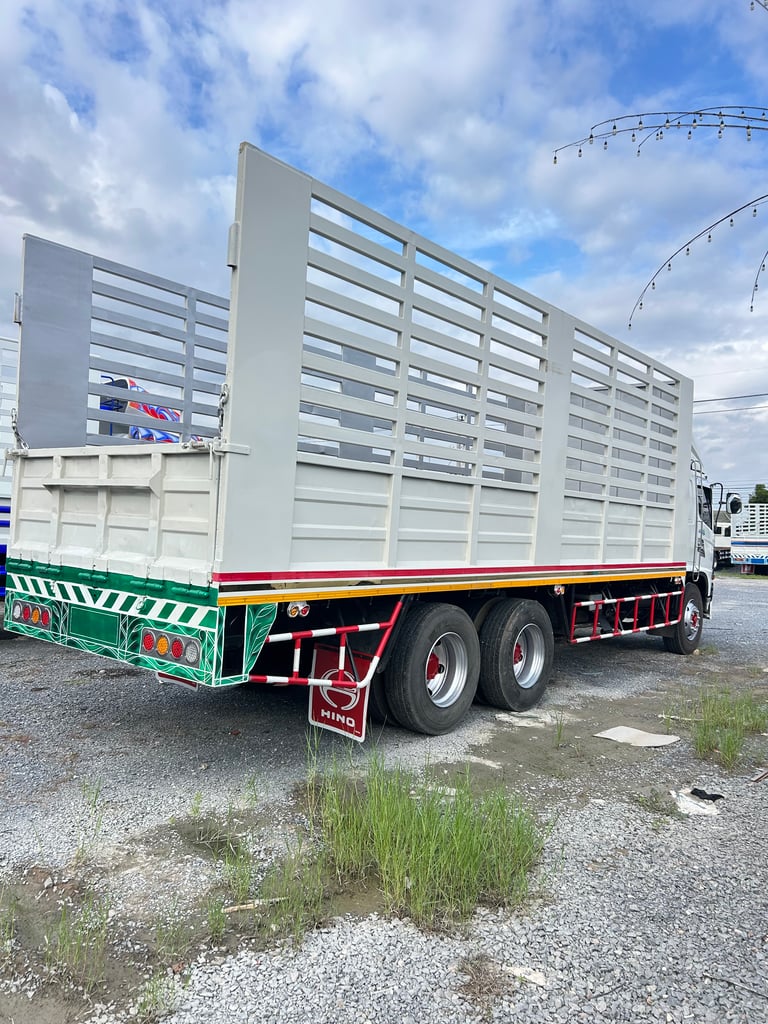 HINO FM รถบรรทุก 10ล้อ กระบะคอกสูง ปี2006