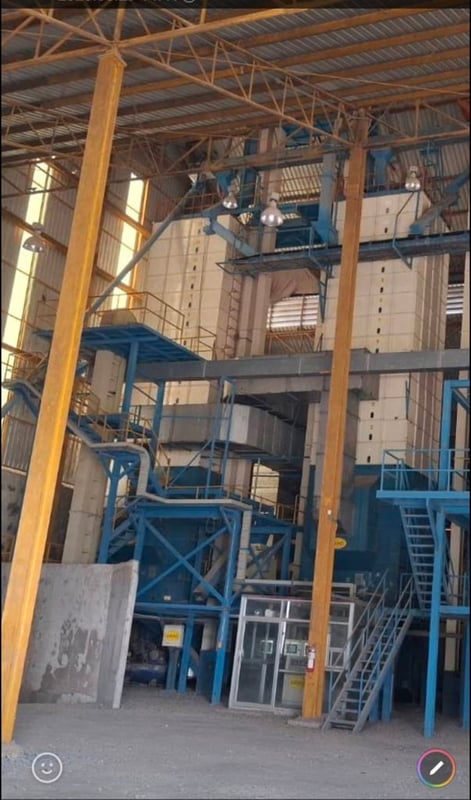 ตู้อบข้าวเปลือกจำนวน4ตู้อบ50ตัน2ตู้ 70ตัน2ตู้  50ตันตู้ละ