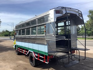 ISUZU NKR 120แรงม้า รถบรรทุก 4ล้อ สองแถว ปี1998