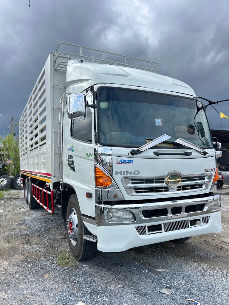 HINO FM รถบรรทุก 10ล้อ กระบะคอกสูง ปี2006