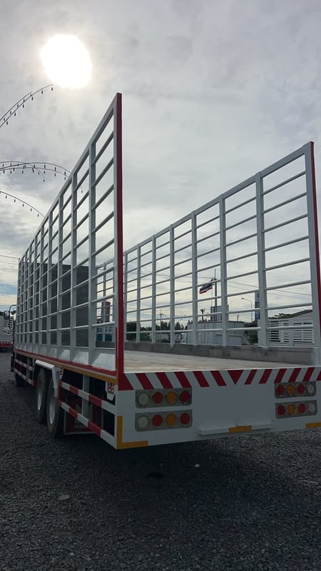 ISUZU FVM 240แรงม้า รถบรรทุก 10ล้อ กระบะคอกสูง ปี2018 คอกไก่ ยาว 9.8 เมตร ISUZU FVM 240แรงม้า รถบรรทุก 10ล้อ กระบะคอกสูง ปี2018 คอกไก่ ยาว 9.8 เมตร