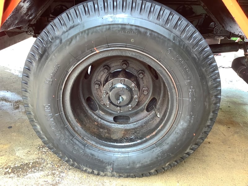 มิตซู6ล้อไอ้หลงFK457 รถขยะ