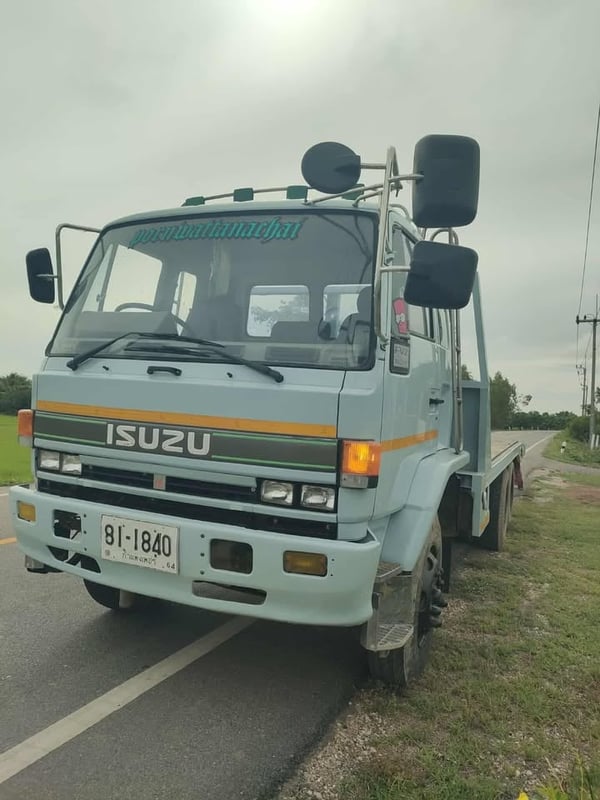 ISUZU FTR 195แรงม้า รถบรรทุก 6ล้อ พื้นเรียบ ปี1999