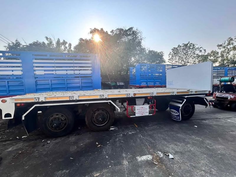 หางพ่วง 3เพลา 10น็อต ปี 2020 พร้อมใช้งาน 