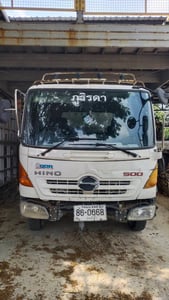 HINO FC 175แรงม้า รถบรรทุก 6ล้อ ดั้มพ์ ปี2015 เลขไมล์ 157,703 กม. รถบ้านป้ายแดงมือเดียวเจ้าของขายเอง