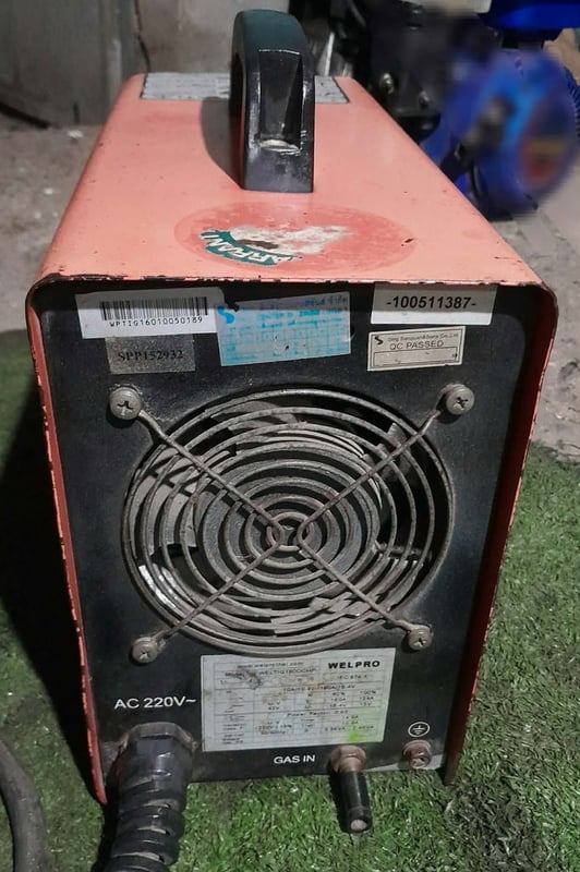 ขออนุญาตขายตู้เชื่อม WELPRO WELTIG 160DCHF  ( เฉพาะตู้ไม่มีสายเชื่อม) 