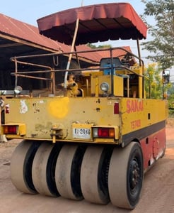 ขายรถบด9ล้อSAKAI TS7409 เอกสารเล่มทะเบียน ราคามา330,000฿ โทร0867379991อ๊อฟ พิจิตร