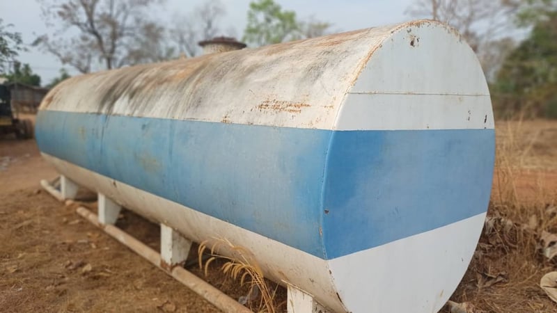 ขายถังน้ำมันขนาด18,000ลิตรพร้อมใช้ ราคา75,000฿โทร0867379991อ๊อฟ พิจิตร