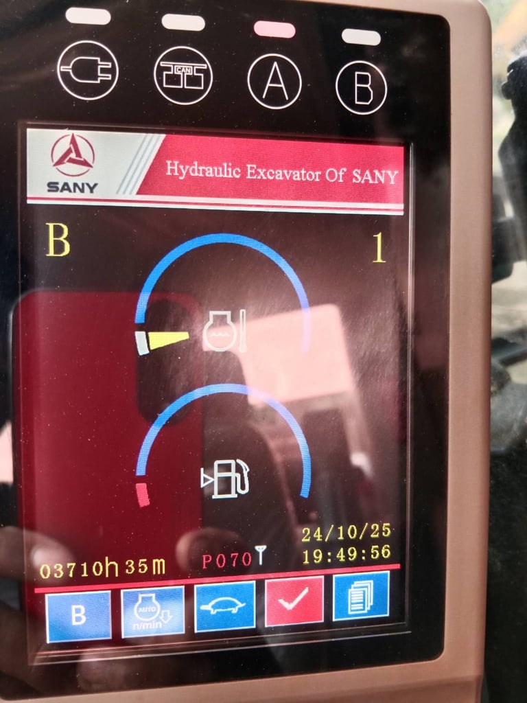 ขายSANY SY215Cปี68ทำงาน 3,710hrเอกสารเล่มทะเบียน ราคา1,500,000฿โทร0867379991อ๊อฟ พิจิตร ขายSANY SY215Cปี68ทำงาน 3,710hrเอกสารเล่มทะเบียน ราคา1,500,000฿โทร0867379991อ๊อฟ พิจิตร