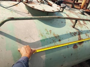 ขายถังจ่ายน้ำมันขนาด1,000กว่าลิตรใช้แบตเตอรี่12โวลท์ ใส่รถกระบะได้มี2ชุด ชุดละ27,000฿ โทร0867379991อ๊อฟ พิจิตร 