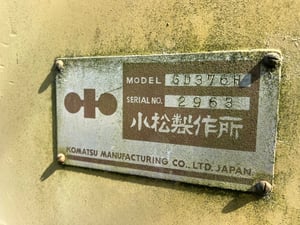 ขายรถเกรดKOMATSU  GD376H พร้อมใช้ ราคา200,000฿โทร0867379991อ๊อฟ พิจิตร 