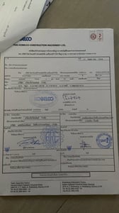 ฝากขายKOBELCO SK200XMเอกสารเล่มทะเบียน ราคา1,390,000฿โทร0867379991อ๊อฟ พิจิตร 