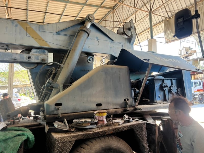 ขายรถเครนKATO NK110Hขนาด11ตัน6ล้อพร้อมใช้ราคา200,000฿โทร0867379991อ๊อฟ พิจิตร 