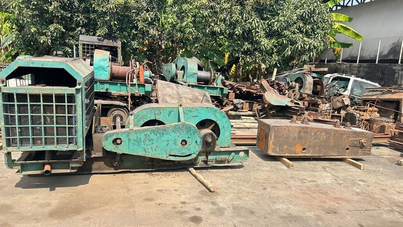 ขายปั่นจั่นอู่โต สูง16.50ม.วิ้น25ตุ้ม3.7ตันราง11เมตรเครื่องฮีโน่EC100 ขายราคา170,000฿พร้อมใช้โทร0867379991อ๊อฟ พิจิตร 