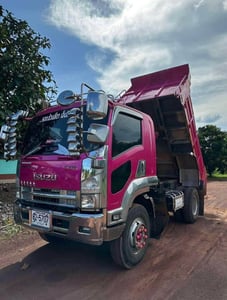 ISUZU FTR รถบรรทุก 6ล้อ ดั้มพ์ ปี2020 เลขไมล์น้อยกว่า 100,000 กม. (จดประกอบ)