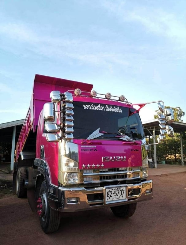 ISUZU FTR รถบรรทุก 6ล้อ ดั้มพ์ ปี2020 เลขไมล์น้อยกว่า 100,000 กม. (จดประกอบ)