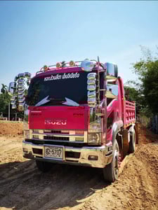 ISUZU FTR รถบรรทุก 6ล้อ ดั้มพ์ ปี2020 เลขไมล์น้อยกว่า 100,000 กม. (จดประกอบ)