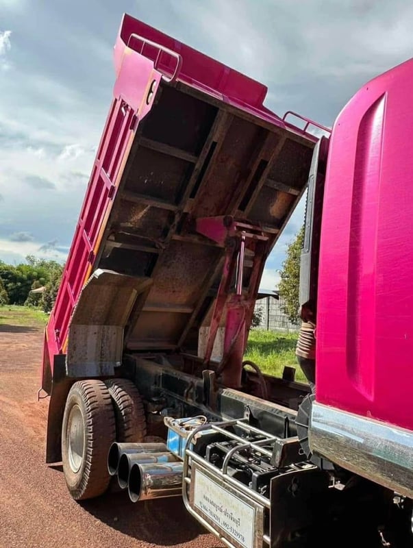 ISUZU FTR รถบรรทุก 6ล้อ ดั้มพ์ ปี2020 เลขไมล์น้อยกว่า 100,000 กม. (จดประกอบ)