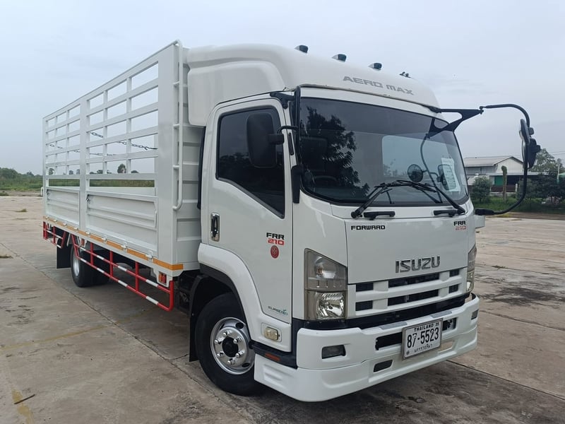 ISUZU FRR 210แรงม้า รถบรรทุก 6ล้อ กระบะเหล็ก ปี2014 ISUZU FRR 210แรงม้า รถบรรทุก 6ล้อ กระบะเหล็ก ปี2014