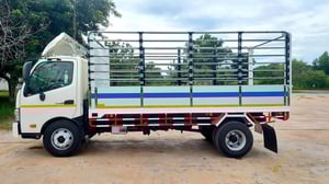 HINO XZU 150แรงม้า รถบรรทุก 6ล้อ กระบะคอกสูง ปี2016