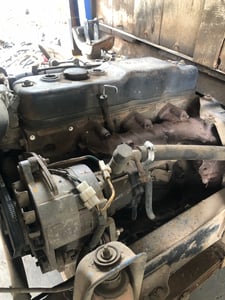 ขายเครื่อง ISUZU 4BE1 พร้อมเกียร์ มีหมายเลข