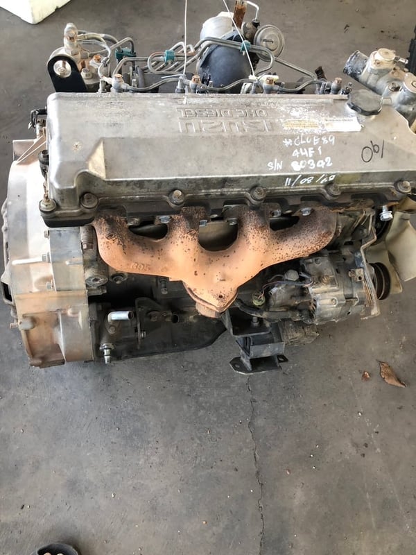 ขายเครื่องยนต์ ISUZU 4HF1 120แรงม้า 