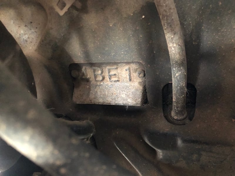 ขายเครื่อง ISUZU 4BE1 พร้อมเกียร์ มีหมายเลข