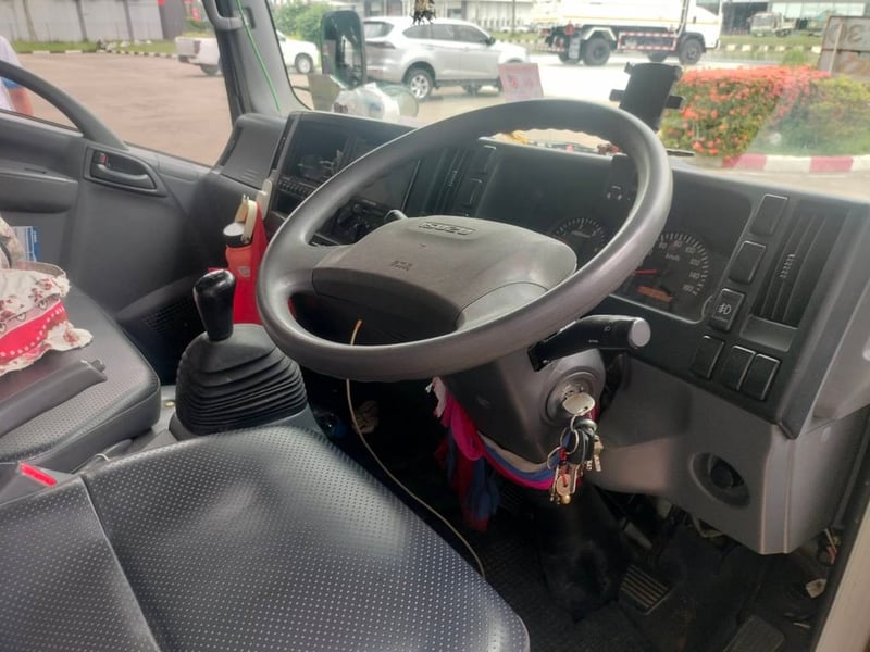 ISUZU NMR 130แรงม้า รถบรรทุก 6ล้อ ตู้แห้ง ปี2020