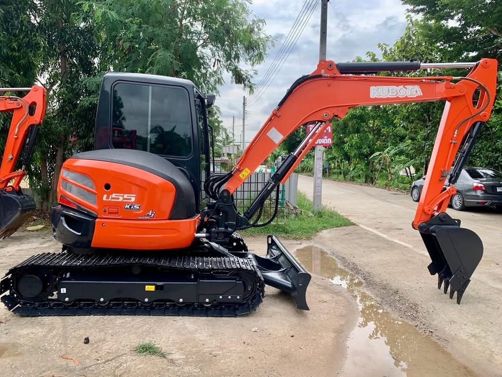 🚜 KUBOTA U55-6 AC เข้าใหม่! #U55 ปี 62 