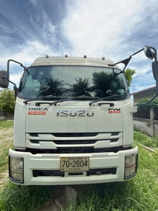 ISUZU FVM 240แรงม้า รถบรรทุก 10ล้อ ตู้เย็น ปี2019