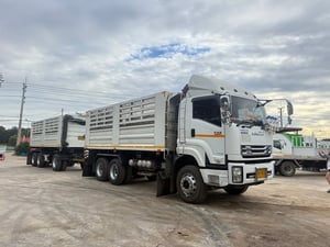 FXZ 360แรง จดปี66 สิบล้อพ่วงดั้มพ์ SKT