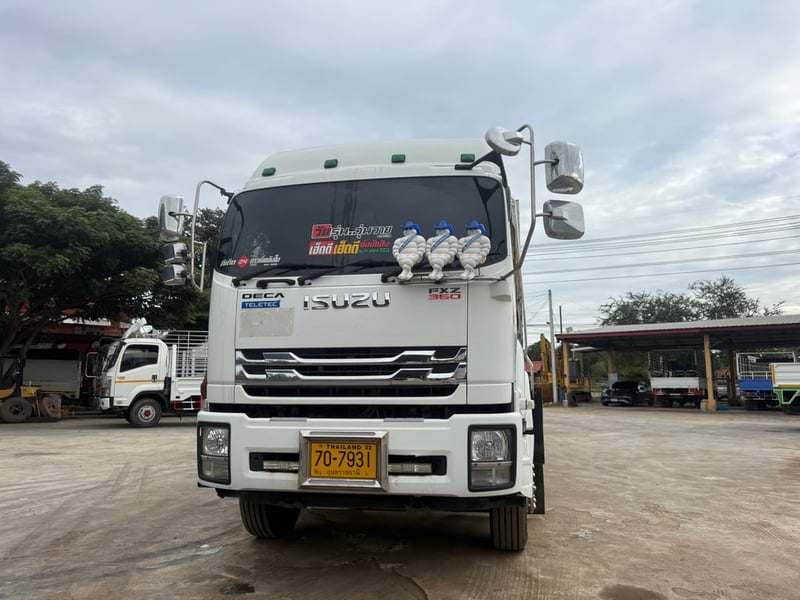 FXZ 360แรง จดปี66 สิบล้อพ่วงดั้มพ์ SKT