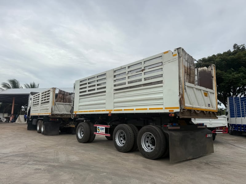 FXZ 360แรง จดปี66 สิบล้อพ่วงดั้มพ์ SKT