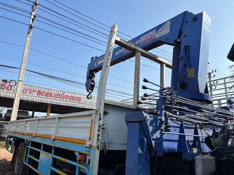 รถหกล้อเครน TADANO FTR 195แรง ปี48  7.50ม.