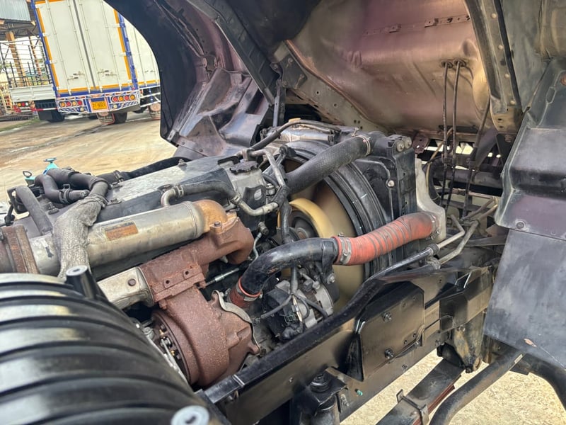 ISUZU FTR 240แรง ปี52 7.30ม. กระบะคอก