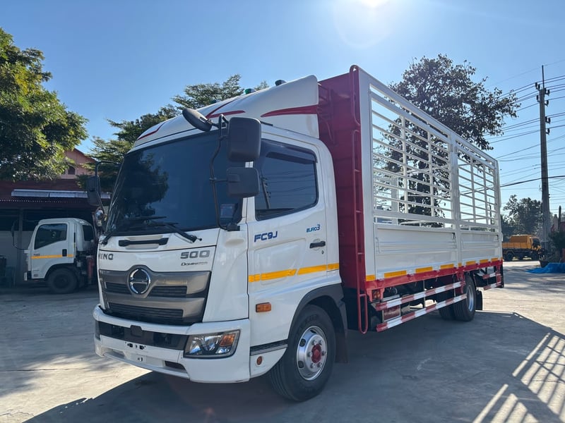 รถบรรทุก หกล้อคอกสูง FC9J 210 ปี66 6.60