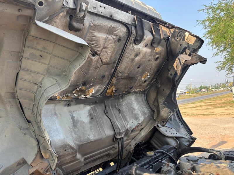 ISUZU NPR 130แรง ปี50 กระบะใหม่ คอกใหม่
