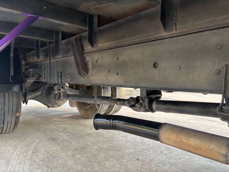 ISUZU FTR 240แรง ปี52 7.30ม. กระบะคอก