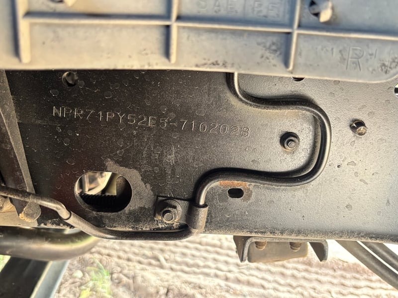 ISUZU NPR 130แรง ปี50 กระบะใหม่ คอกใหม่