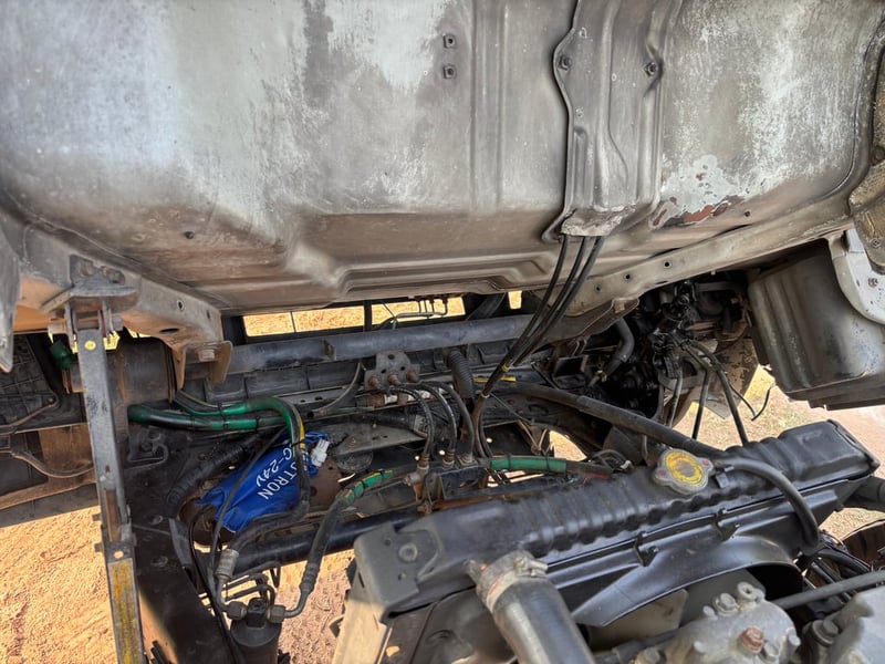 ISUZU NPR 130แรง ปี50 กระบะใหม่ คอกใหม่