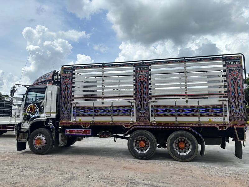 FVM 300แรง ปี61 6.50ม. (เพลาเดียวไม่ดั้ม) ฟรีค่าจัดค่าโอน ‼️