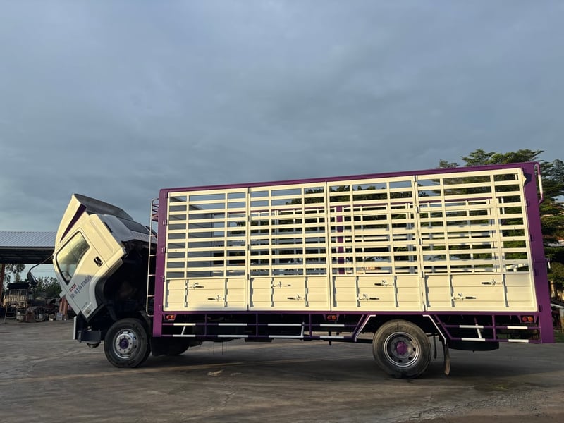 ISUZU FTR 240แรง ปี52 7.30ม. กระบะคอก