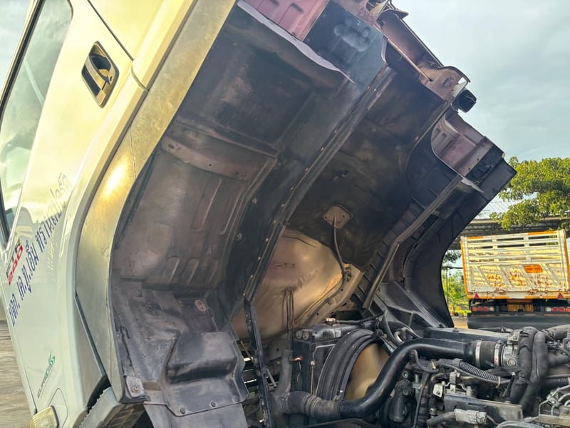 ISUZU FTR 240แรง ปี52 7.30ม. กระบะคอก