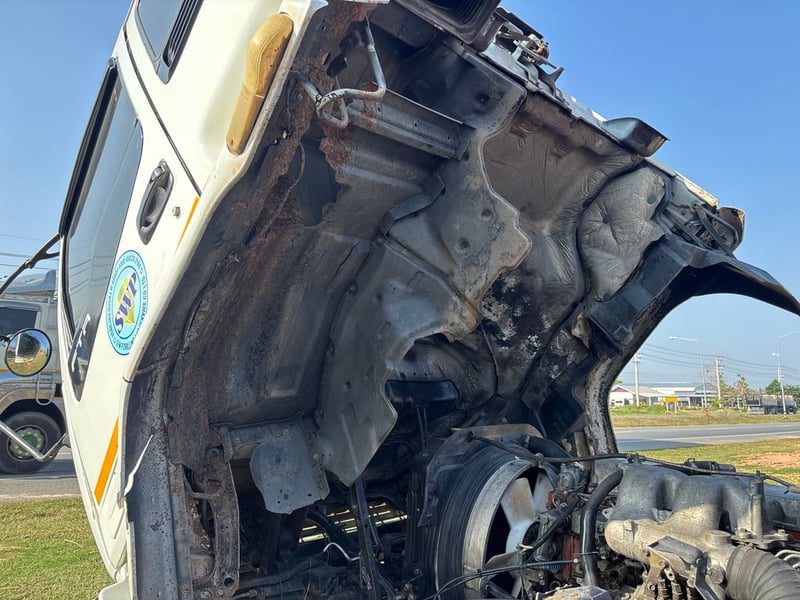 รถหกล้อเครน TADANO FTR 195แรง ปี48  7.50ม.