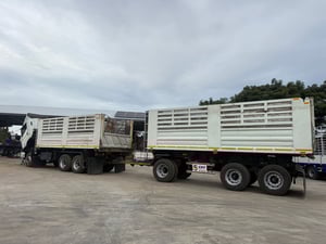 FXZ 360แรง จดปี66 สิบล้อพ่วงดั้มพ์ SKT