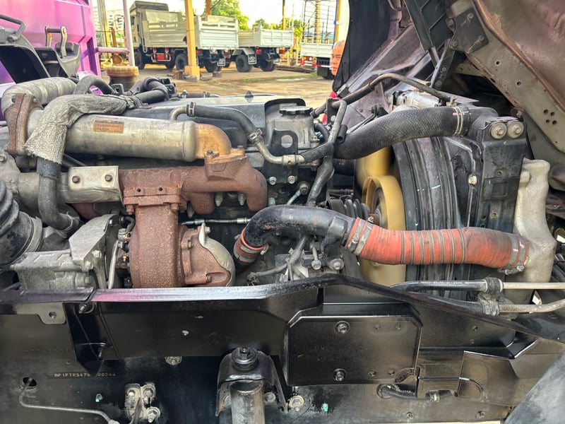 ISUZU FTR 240แรง ปี52 7.30ม. กระบะคอก