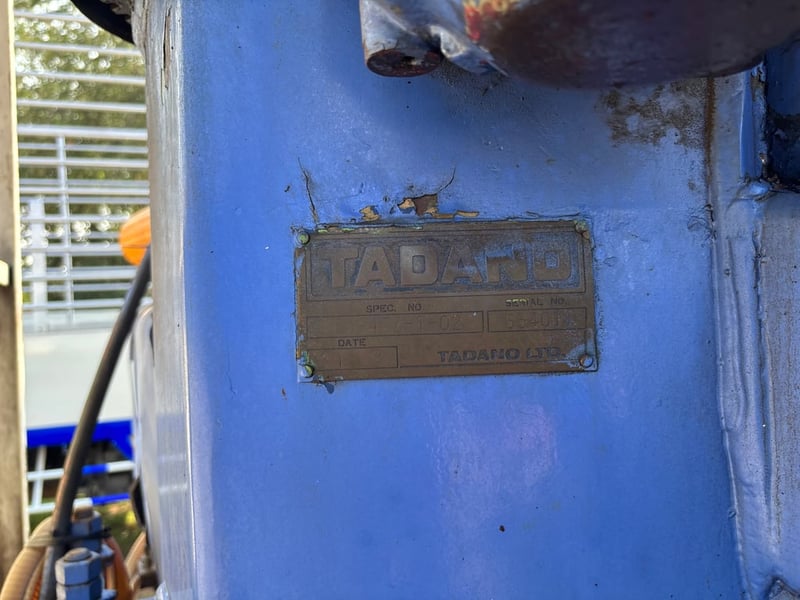 รถหกล้อเครน TADANO FTR 195แรง ปี48  7.50ม.