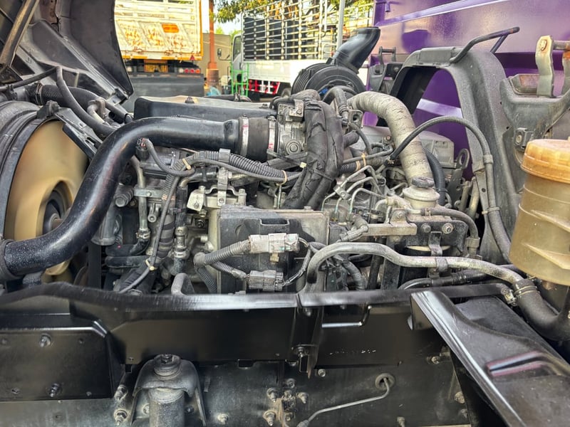 ISUZU FTR 240แรง ปี52 7.30ม. กระบะคอก