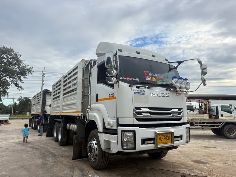 FXZ 360แรง จดปี66 สิบล้อพ่วงดั้มพ์ SKT