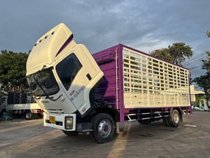 ISUZU FTR 240แรง ปี52 7.30ม. กระบะคอก